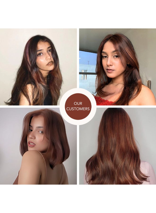 Paradyes Top-Up Semi-Permanent Coffee Brown Diy Conditioner Based Hair Colour, 120 Gm,All,1 Count - Image 3