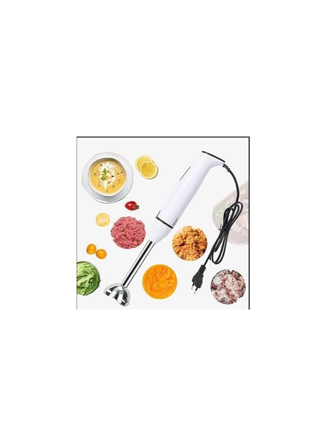 Denx Hand Blender, Stainless Steel Wand, Variable Speed Control, Turbo Function, Removable Wand, - Image 1