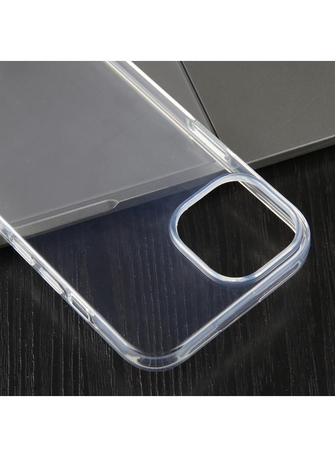 جوسبيري جراب لهاتف iPhone 15 Pro، جراب هاتف شفاف من مادة TPU الناعمة - Image 4