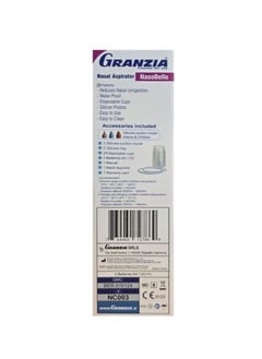 Granzia Granzia NasoBello Electric Nasal Aspirator for Kids - Electric Nose Cleaner for Kids with Silicone Nozzle, Waterproof and Easy to Clean, Includes Disposable Cups | Safe and Gentle Relief from Nasal Congestion  - Image 5