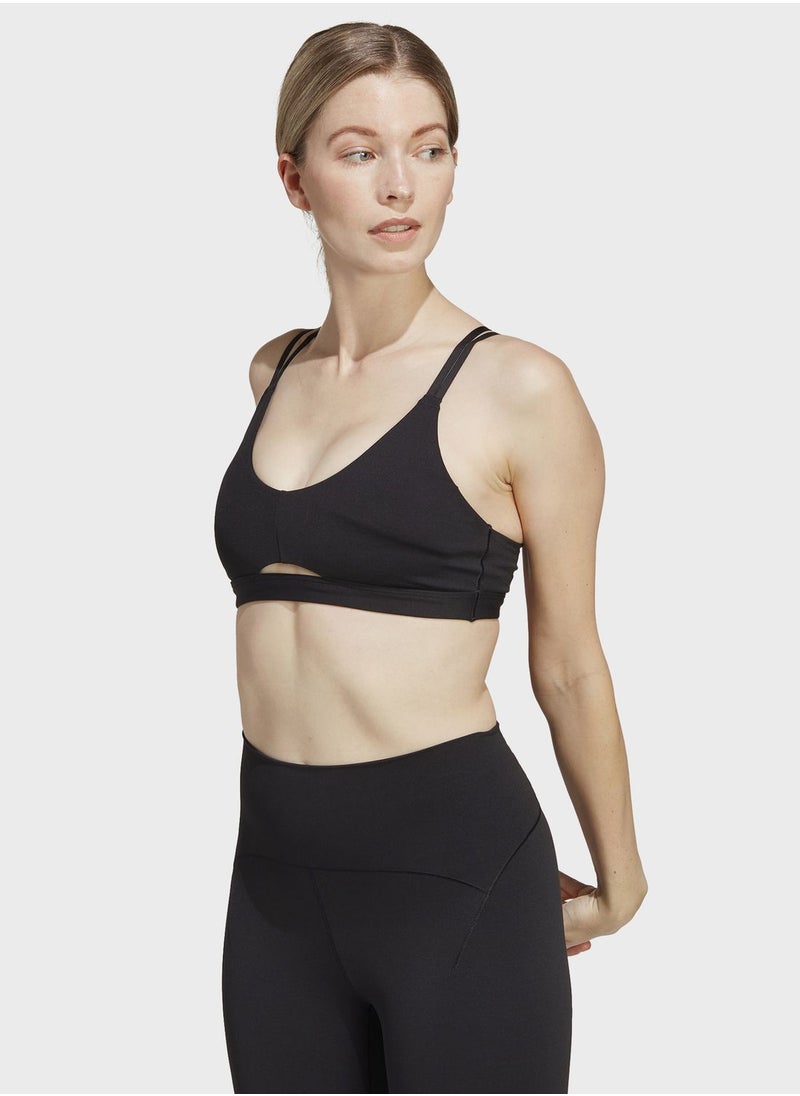 Adidas - Yoga Studio Luxe Light Support Bra - Image 1