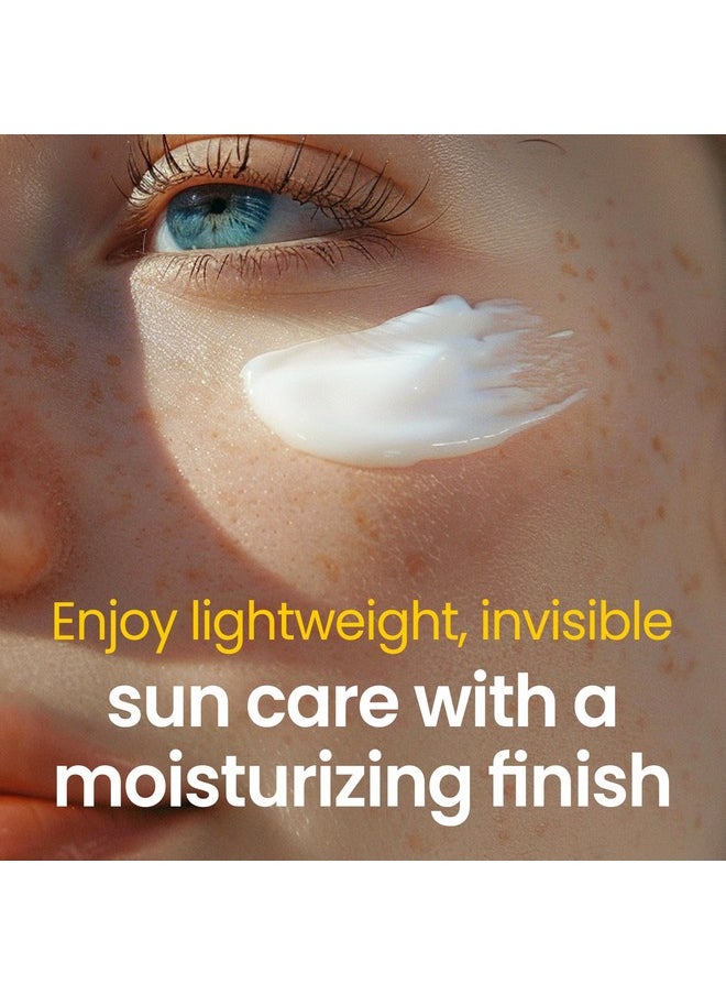 THANKYOU FARMER THANKYOU FARMER Sun Project Moisture Sun Cream SPF 40 - Korean Facial Sunscreen with Panthenol - Fragrange Free, Broad Spectrum, Dermatologist Tested, Moisturizing, No White Cast 1.69 fl oz  - Image 4