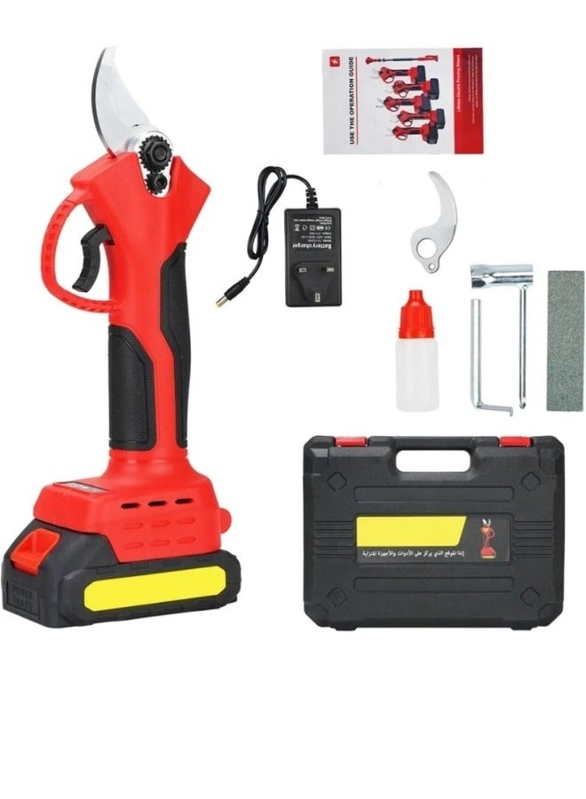 Denx Pruning Shears Electronic Pruner | 500W Rechargeable Battery Powered Tree and Plant Trimming and Cutting | DX2572 - Image 1