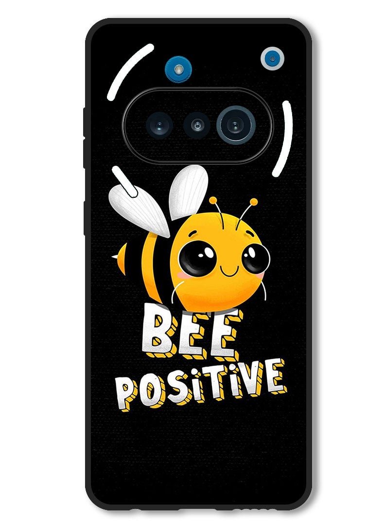 Theodor Case Compatible with Nothing Phone 3a Protection Shockproof Bumper Cover Bee Positive - Image 1