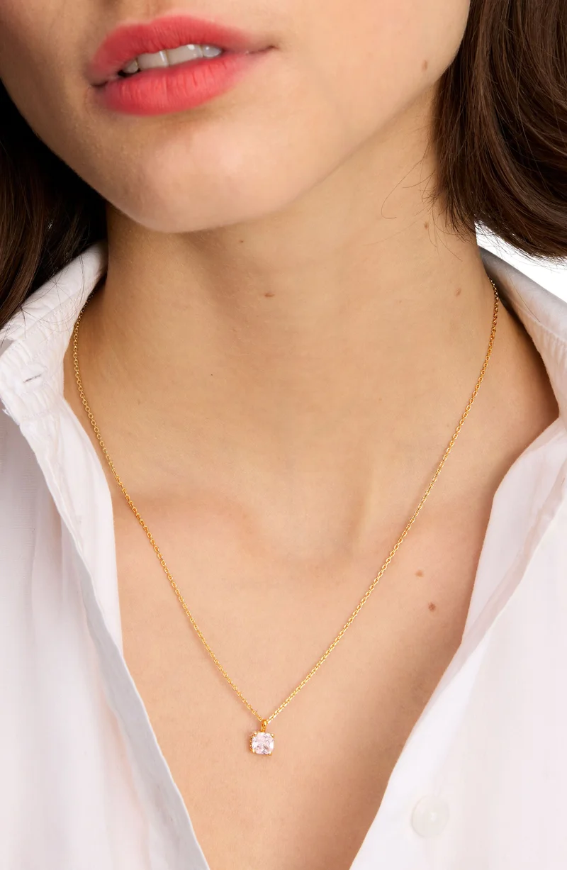 Kate Spade Little Luxuries 6Mm Square Pendant