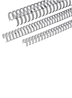 Terabyte RING BINDING WIRE 2:1 25.4MM(1") 23 LOOPS  - Image 2