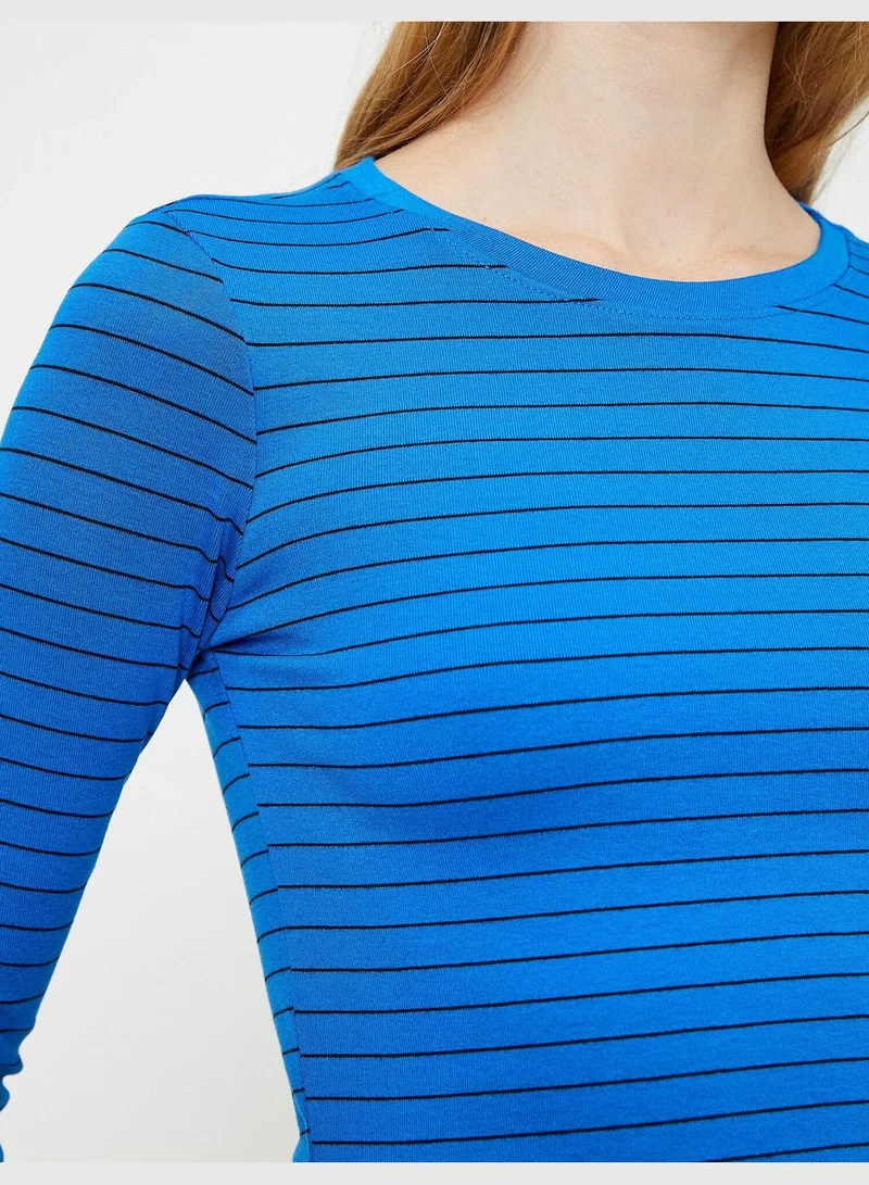كوتون Striped T-Shirt