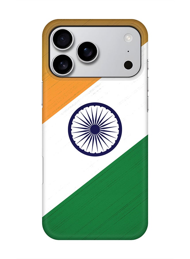 Stylizedd For iPhone 17 Pro Max,Case, [Compatible with MagSafe] Magnetic cover Slim fit Protection Matte, - Flag Of India