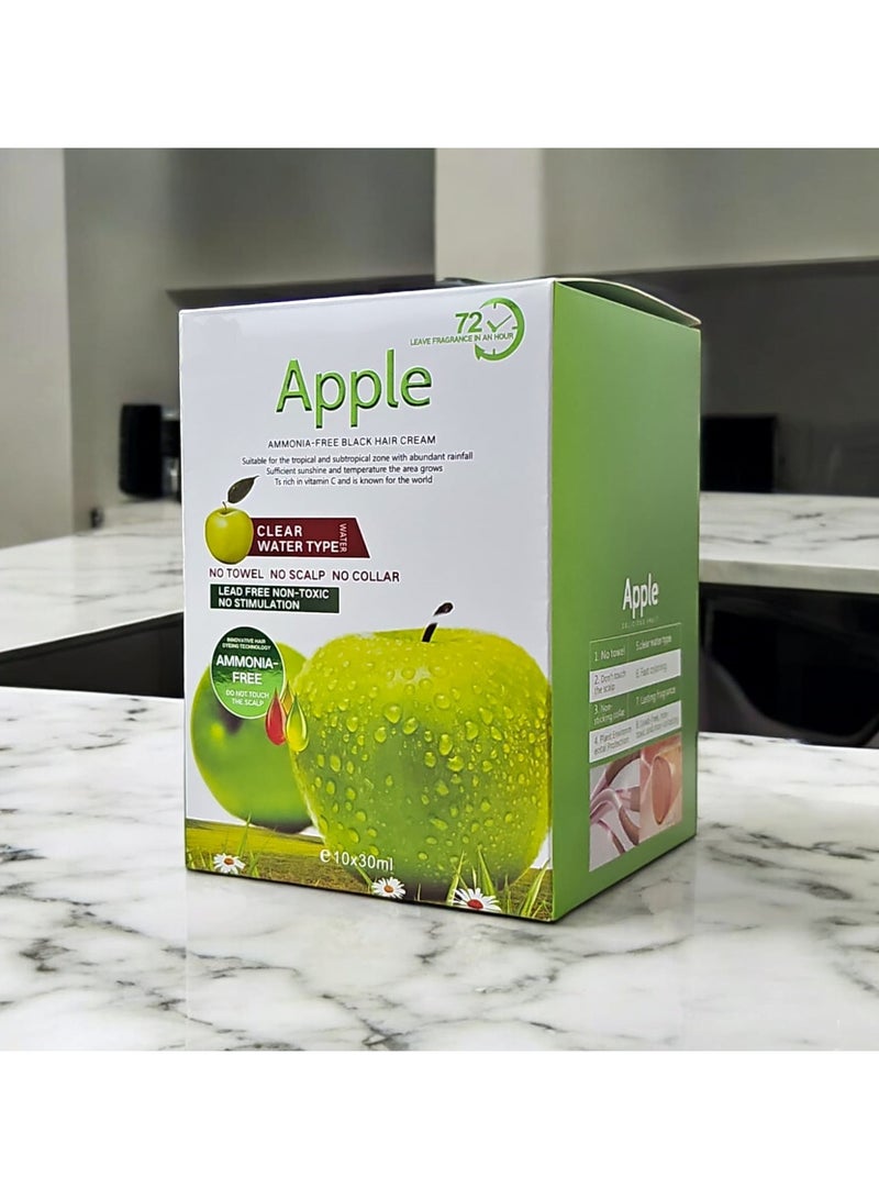 Apple Ammonia-Free Black Hair Cream - Image 2