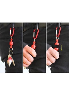 CAPTAIN 7683 Multi-Purpose Fishing Magnet Carabiner Magnet Clip  - Image 4