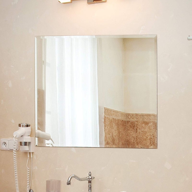 Quality Glass Glass Mirror for Wall 18 X 18 Inch Silver
