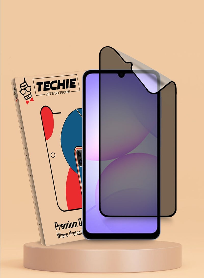 Techie Samsung Galaxy A07 / Samsung Galaxy A06 Privacy Screen Protector - Full Cover Matte Ceramic Privacy Screen Protector, Explosion Proof, Anti Bubble Anti-Fingerprint Easy Installation - Image 1