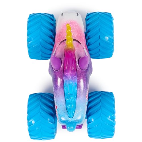 Monster Jam, Official Sparkle Smash Monster Truck, Die-Cast Vehicle, 1:64 Scale, Kids Toys for Boys Ages 3 and up - Image 5