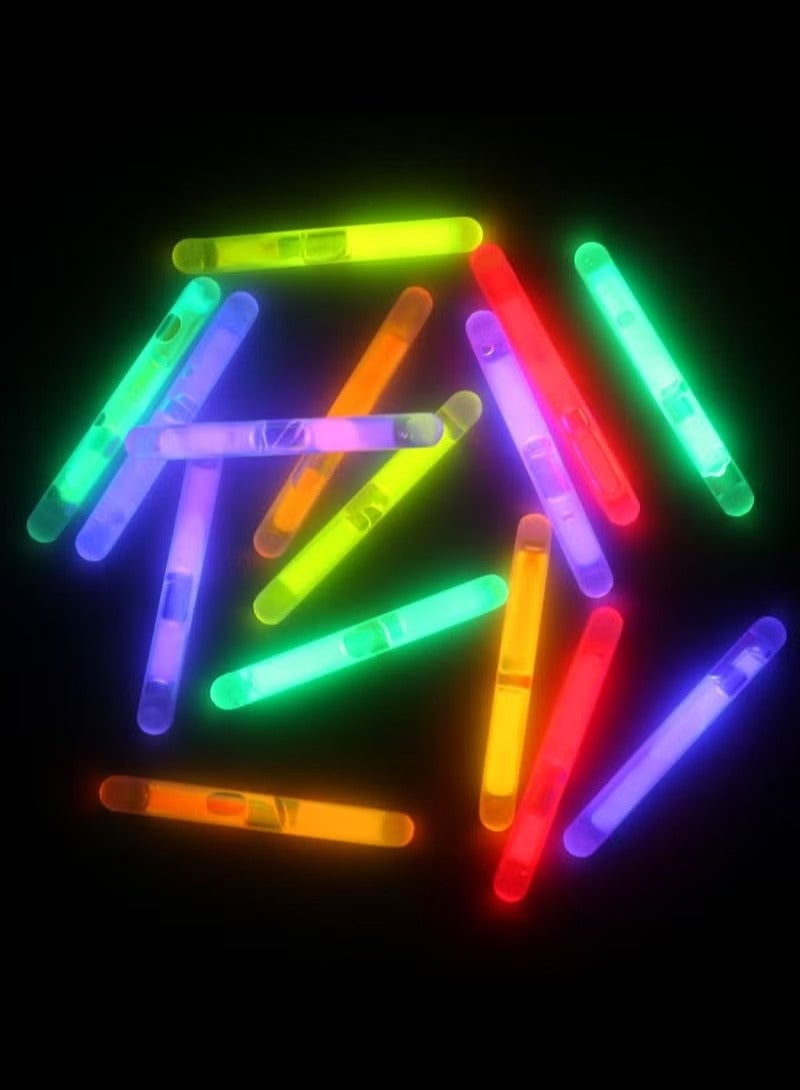 50-Piece Mini Glow Stick,Light-Up Stick 40x4.5mm,Night Market - Image 1