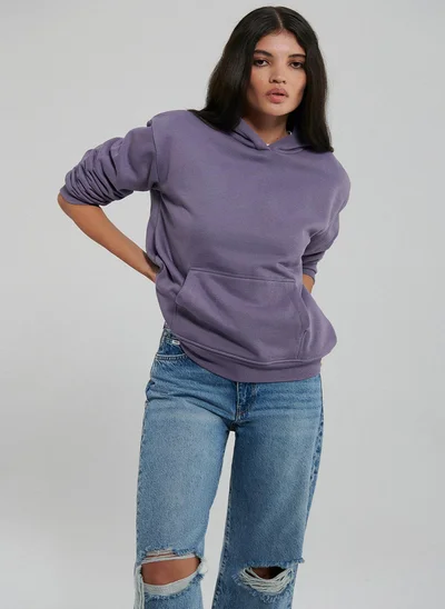 MAVI HOODED SWEATSHIRT Cadet