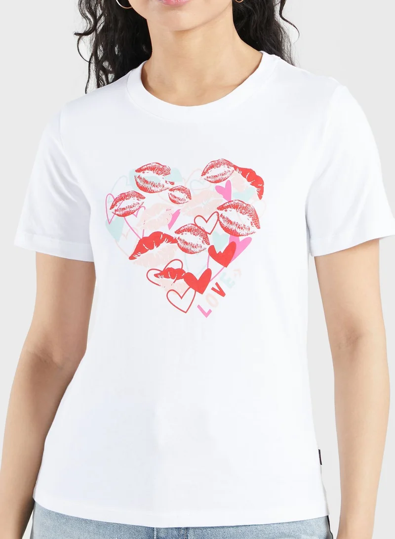 CONVERSE Valentine's Day Heart T-Shirt