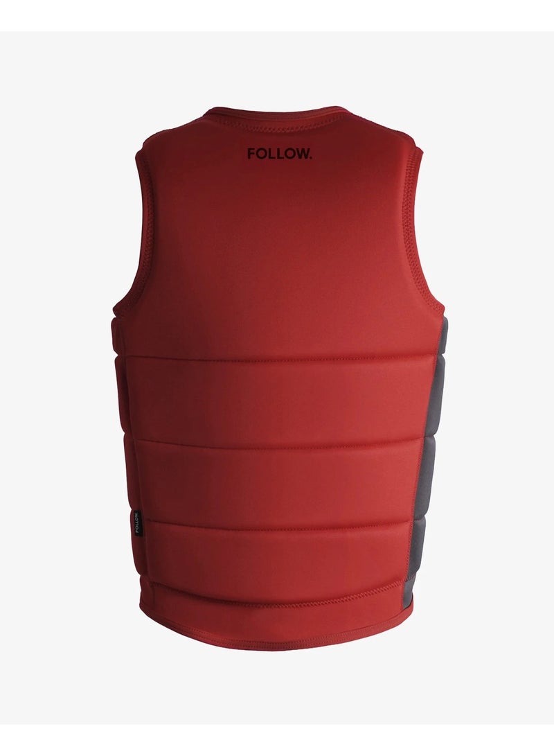 Follow Corp Impact Vest (Red/Grey) - Image 2