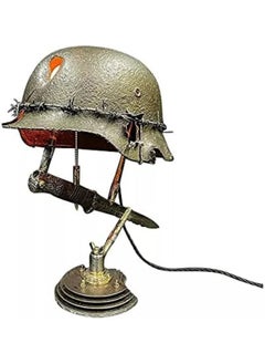 dongw Ww2 Militaria German Helmet relic Military German WWII lamp Bayonet