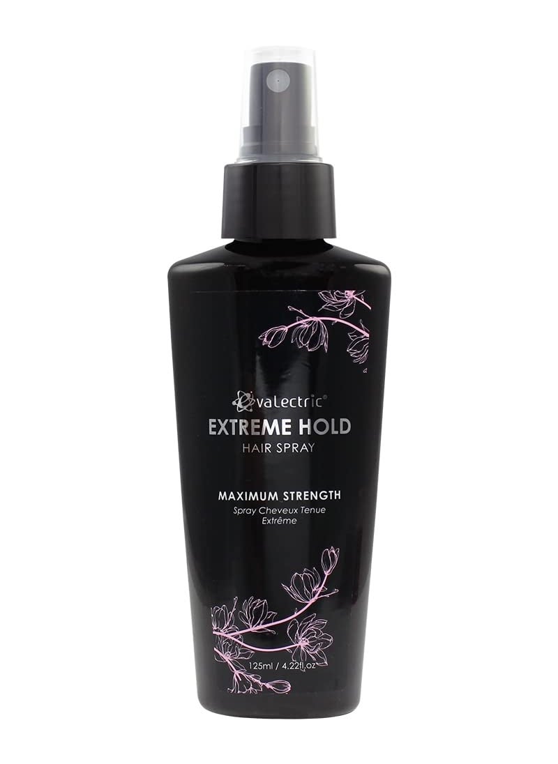 Evalectric Extra Hold Hair Styling Spray  Heat Protectant Spray  422 Fl Oz 