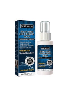Scalp Care Hair Growth Spray 30ml, Reactivates and Regrowth Hair, Follicles to stimulate, Reduce hair loss, Deep Root Treatment, Postpartum Alopecia, Dense Hair, Fixed Hair Care Solution