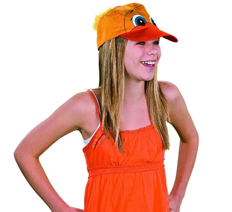 Fun Express - Luau Ducky Shaped Baseball Cap for Party - Apparel Accessories - Hats - Baseball Caps - Party - 1 Piece - Image 2
