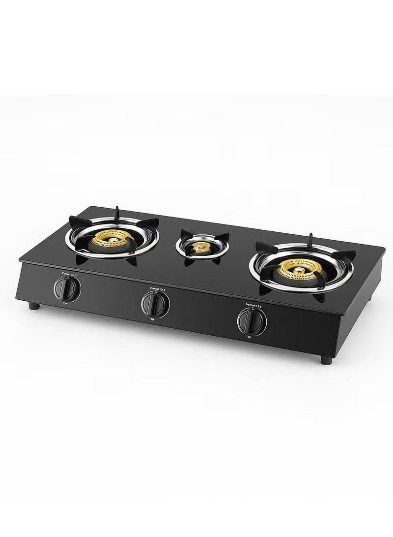 MACEST 3-Burner Automatic Gas Hob Made of High-Efficiency Stainless Steel with a Space-Saving Design - Image 4