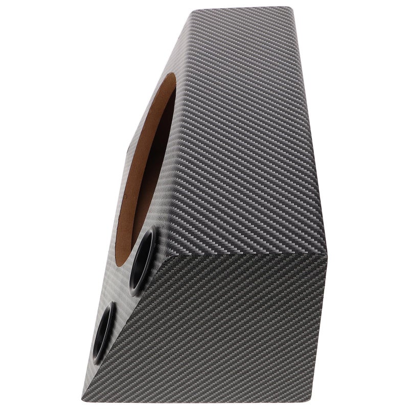 Trapezoidal Subwoofer Box PVC Veneer Wooden Car Audio Enclosure For Home And Vehicle - Image 2