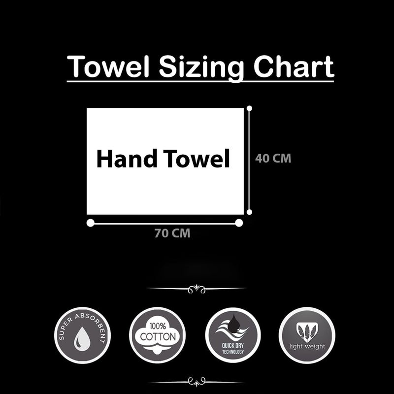 Home Studio Home Plus Studio Super Soft 100 Cotton Hand Towels Set for Gym and Workout Soft Absorbent Quick Dry 150 GSM 40X70 CM White Pack of 3 - Image 2
