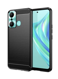 ماركة غير محددة جراب Infinix Hot 20 Play، غطاء Infinix Hot 20 Play، غطاء هاتف واقي من المطاط المرن TPU الممتص للصدمات لهاتف Infinix Hot 20 Play، أسود  - Image 1