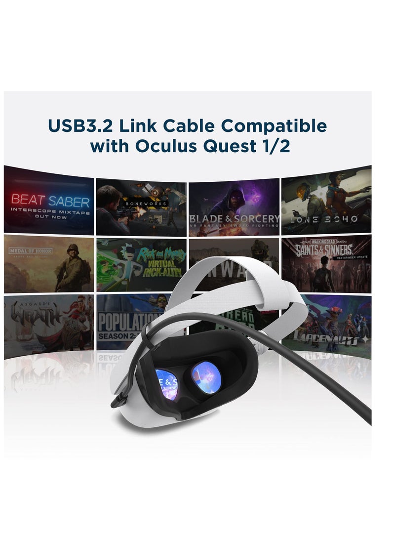 KASTWAVE [16ft/5M] Design Link Cable Compatible with Quest 2/Quest 1  - Image 2