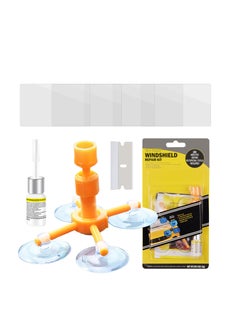 SYOSI Windscreen Repair Kit, Professional Windshield Repair Upgraded Version, Windshield Chip Repair Kit, for Chips, Cracks, Star-Shaped Crack and Glass Repair  - Image 1