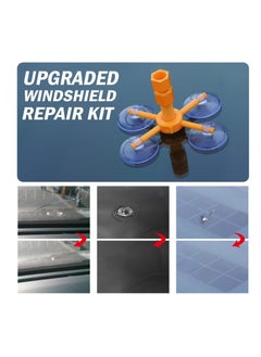 SYOSI Windscreen Repair Kit, Professional Windshield Repair Upgraded Version, Windshield Chip Repair Kit, for Chips, Cracks, Star-Shaped Crack and Glass Repair  - Image 5
