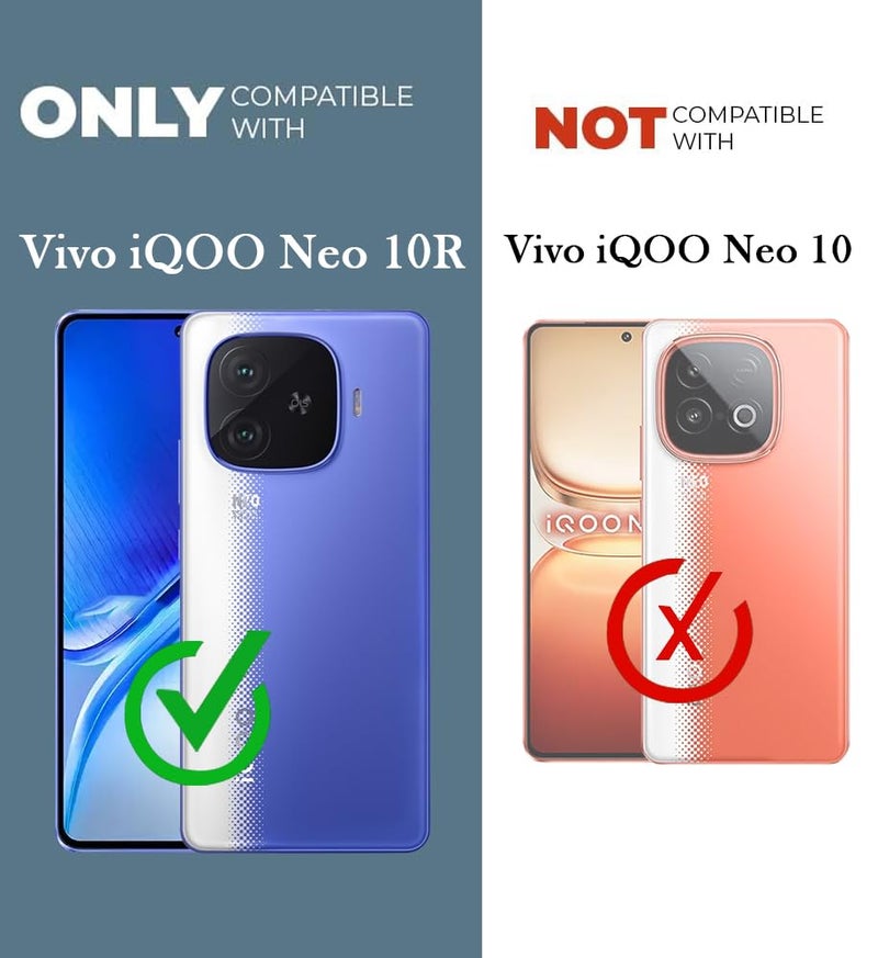 Jkobi Back Cover Case for Vivo iQOO Neo 10R (Shockproof Polycarbonate Dual Layer Hybrid Armor) - Image 4