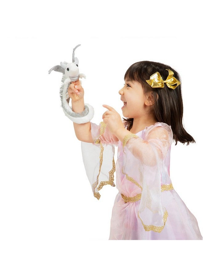 Folkmanis Pearl Dragon Wristlet Finger Puppet - Image 4