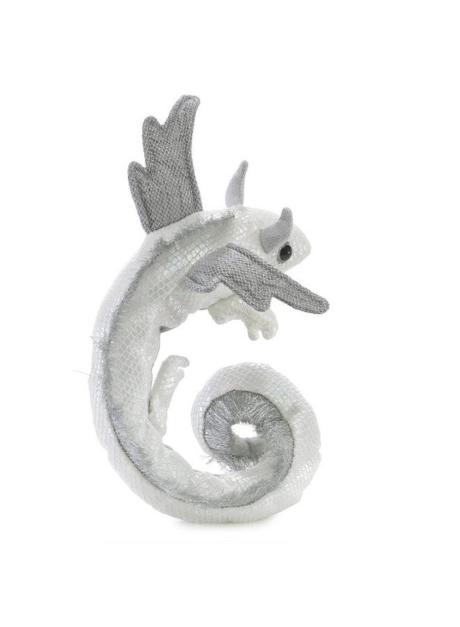 Folkmanis Pearl Dragon Wristlet Finger Puppet - Image 3