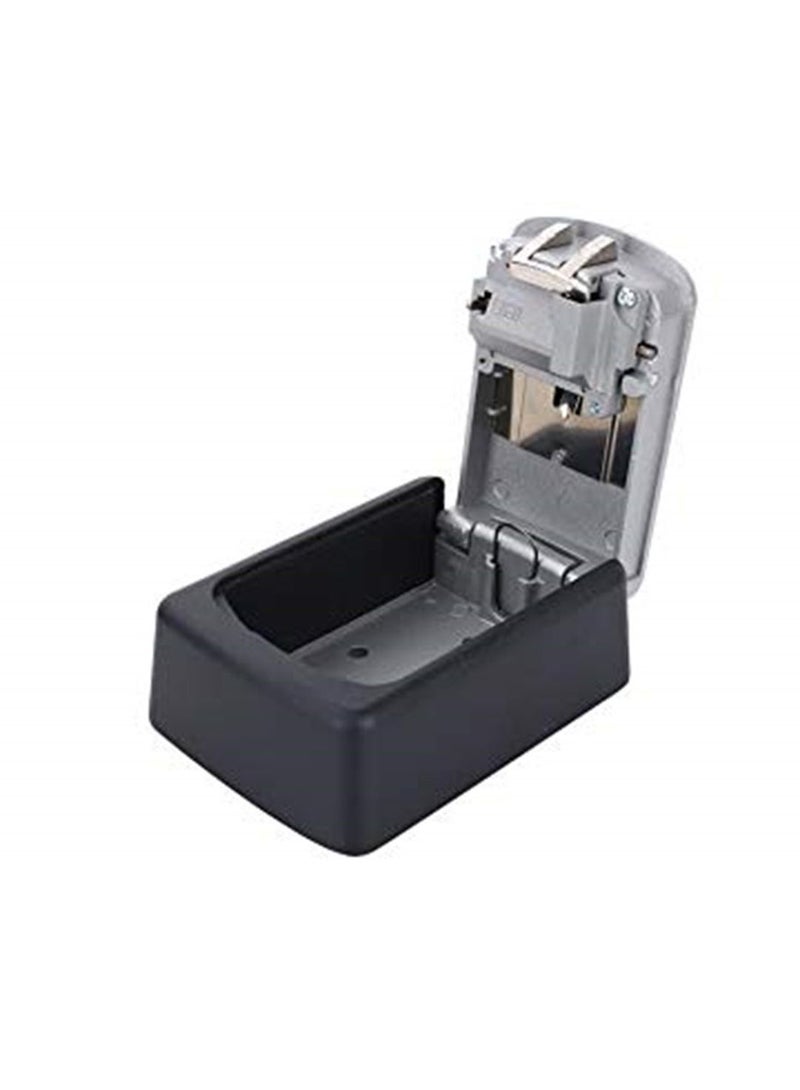 Safe Key Box Wall Mounted 4 Password Keys Combination Lock Metal Alloy Storage Store Key Storage Organizer Security Lock Boxes - Image 5