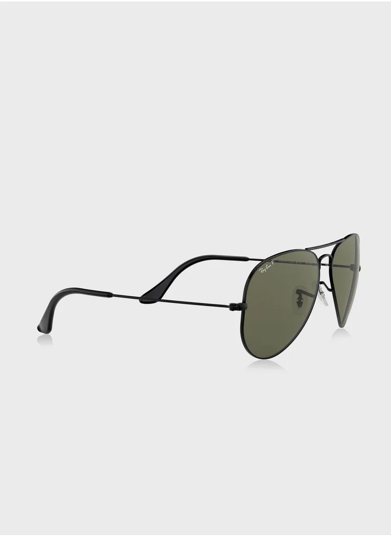 Ray-Ban 0RB3025 Classic Brow Sunglasses