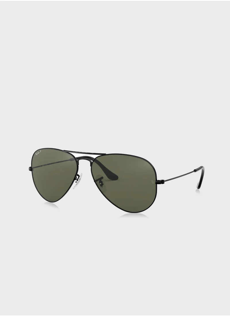 Ray-Ban 0RB3025 Classic Brow Sunglasses