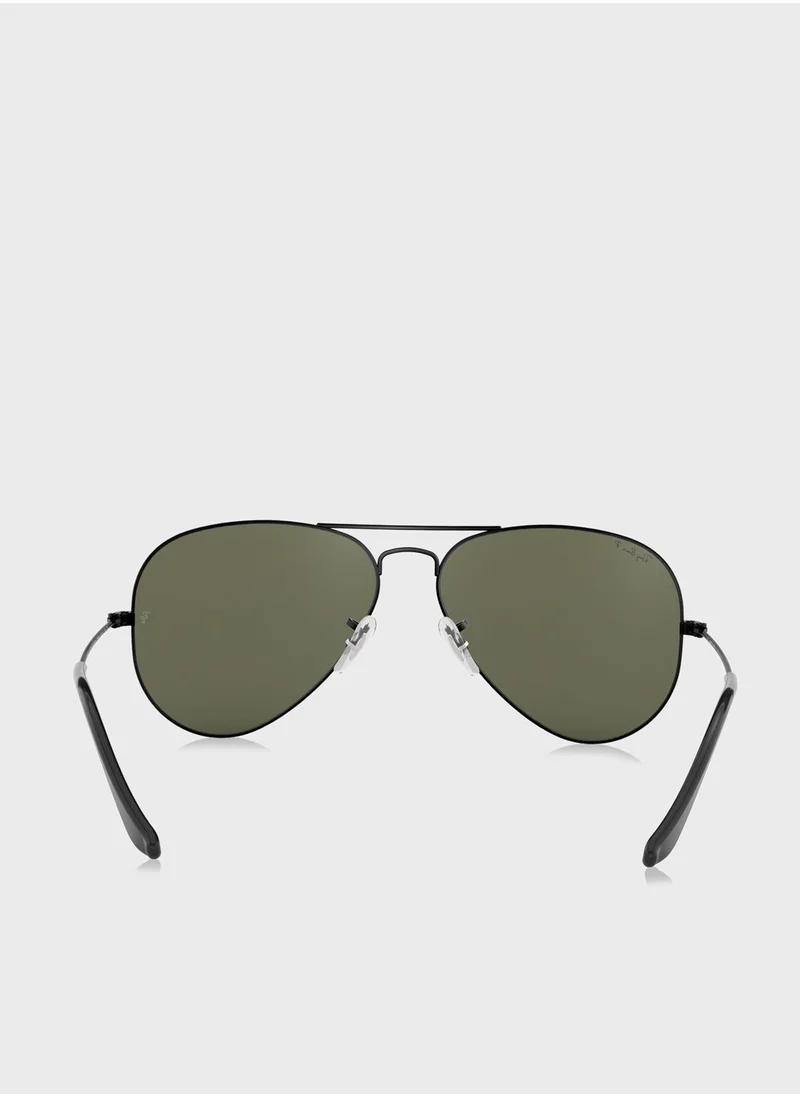 Ray-Ban 0RB3025 Classic Brow Sunglasses