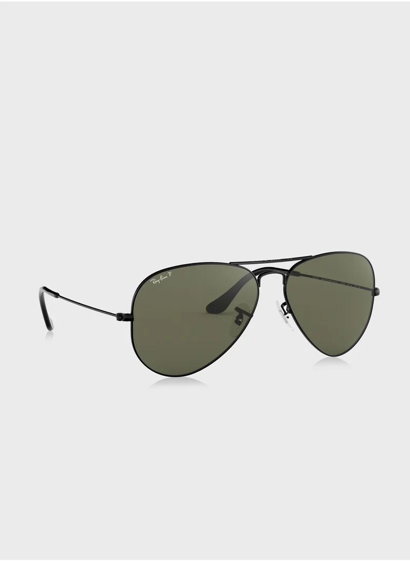 Ray-Ban 0RB3025 Classic Brow Sunglasses