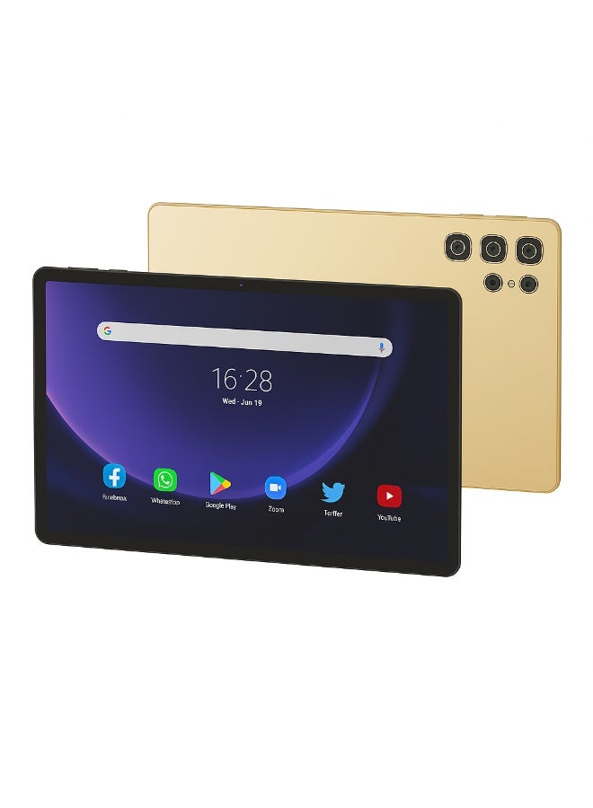 MODIO TAB Modio M92 Tablet – 11 Inch HD INCELL Display, Android 13, 16+1TB, 10000mAh, Dual SIM 5G, 13MP Camera, with Keyboard, Mouse, Pen & Case (Gold) - Image 1