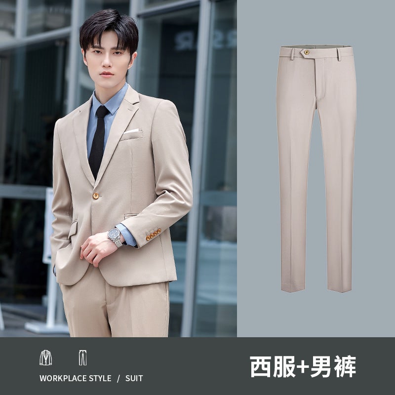 New Business Attire Business Suit Men And Women With Four Seasons Korean Formal Suit Jacket Sales Department Bank Work Clothes - Image 1