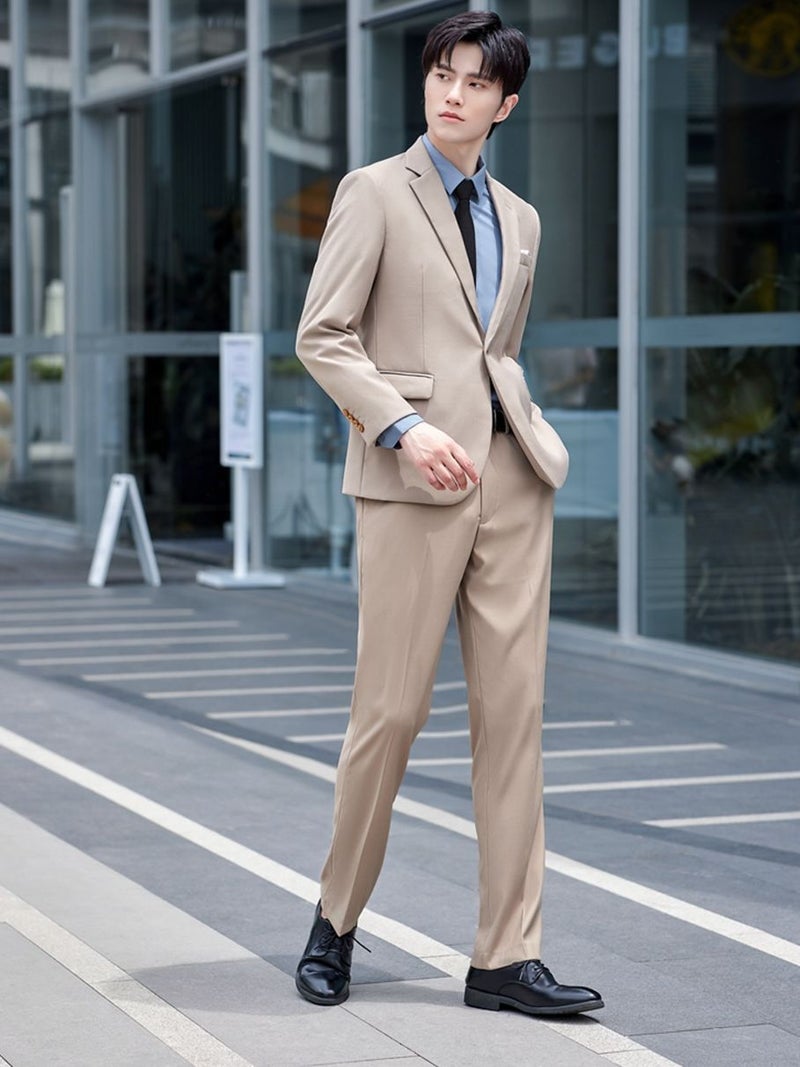 New Business Attire Business Suit Men And Women With Four Seasons Korean Formal Suit Jacket Sales Department Bank Work Clothes - Image 5