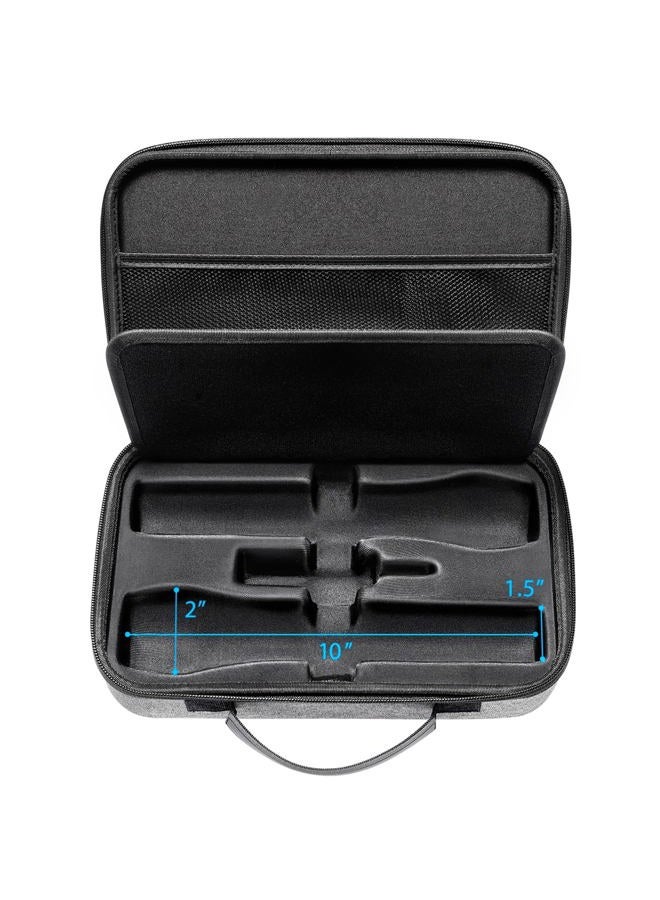 Bietrun Wireless Microphone Case for JBL Wireless Two Microphone System and Wireless Mics WXM 02/WXM 04/WXM 19/WXM19A/WXM 21, Portable Microphone Storage EVA Hard Shell Exterior Case, Case Only - Image 4