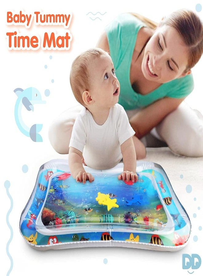 PAGHADI Kids Inflatable Tummy Time Premium Water mat Infants and Toddlers is The Perfect Fun time Play Activity Center Your Baby's Stimulation Growth - Image 3