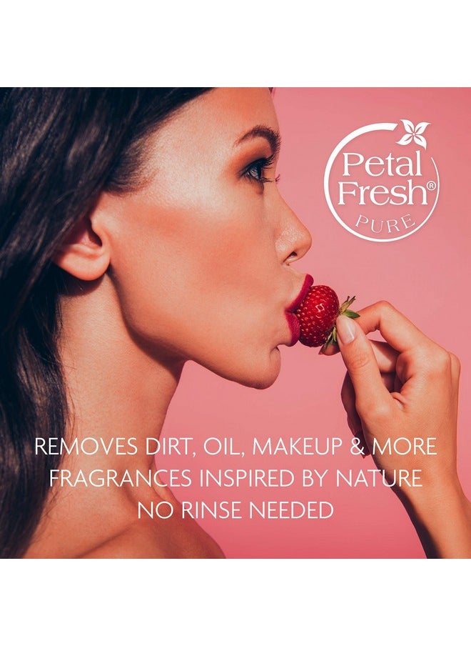 Petal fresh - Softening & Protecting Avocado & Olive Oil Makeup Removing Cleansing Towelettes Gentle Face Wipes Daily Cleansing Vegan And Cruelty Free 60 Count - Image 1