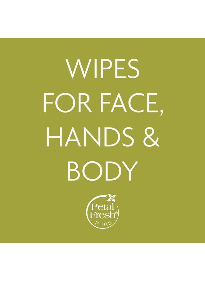 Petal fresh - Softening & Protecting Avocado & Olive Oil Makeup Removing Cleansing Towelettes Gentle Face Wipes Daily Cleansing Vegan And Cruelty Free 60 Count - Image 1