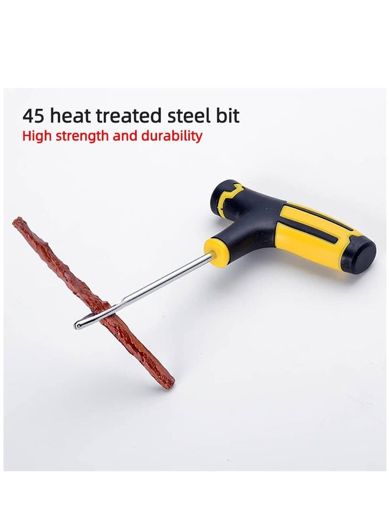 Universal Tire Repair Kit | 15 Piece Value Pack | Fix Punctures and Plug Flats | Ideal for Cars, Trucks, Motorcycle, ATV, Jeeps, Off Road Vehicles, RV, Tractors - Image 2