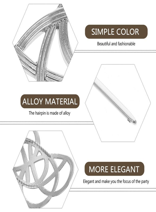 Minkissy Hair Clip, Vintage Irish Hair Slide Pin, Metal Knot Hair Clips, Viking Hair Barrettes for Women, Hair Accessory - Image 3