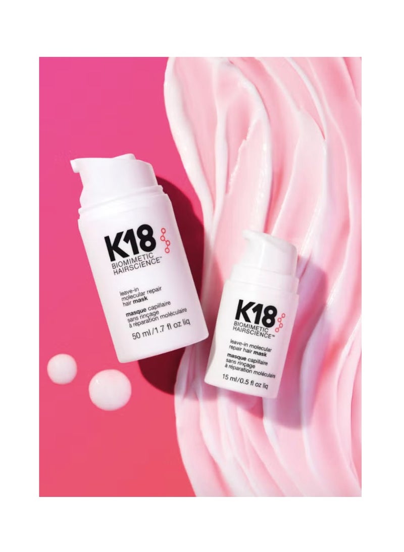 K18 Leave-In Molecular Repair Hair Mask 50ml - Image 2